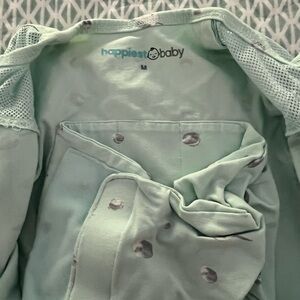 Happiest Baby Medium teal planets-Patterned Swaddle